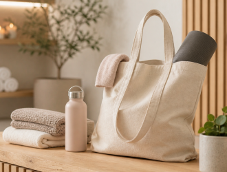 látková taška pro wellness studio