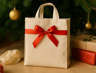 Látková taška jako dárek