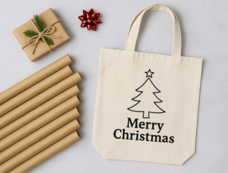 Látková taška jako balení