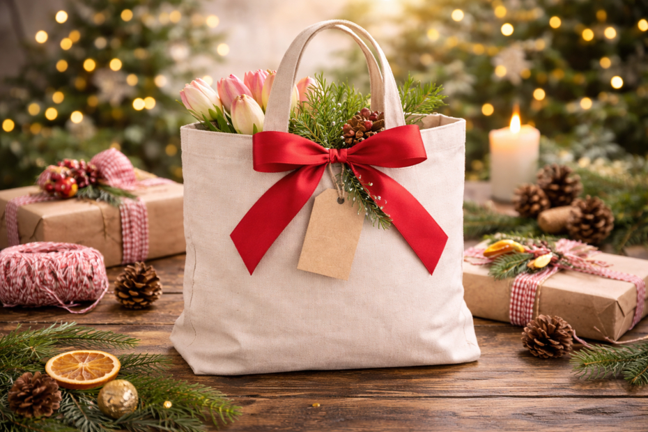 neobyčejný dárek látková taška