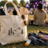 látková taška na letní festival